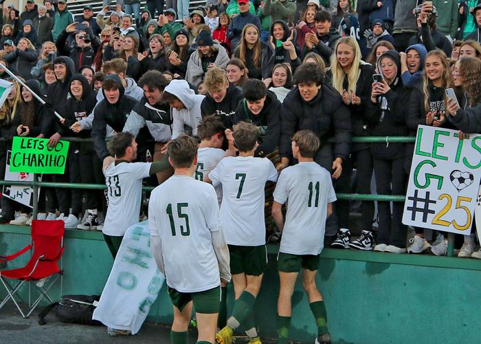 Boys soccer: Chargers repeat as Division II champs Ethan Knowles #39 2nd