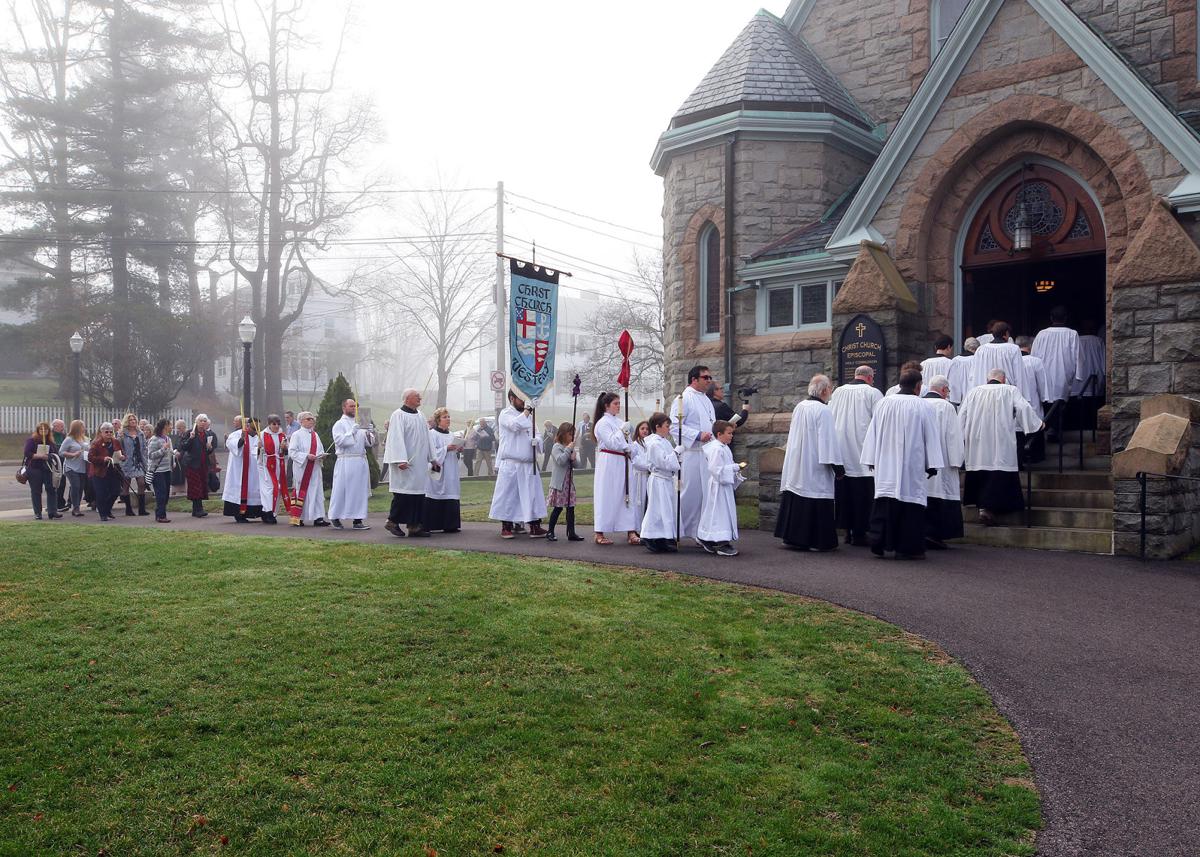 PHOTOS A Palm Sunday procession at Christ Church in Westerly