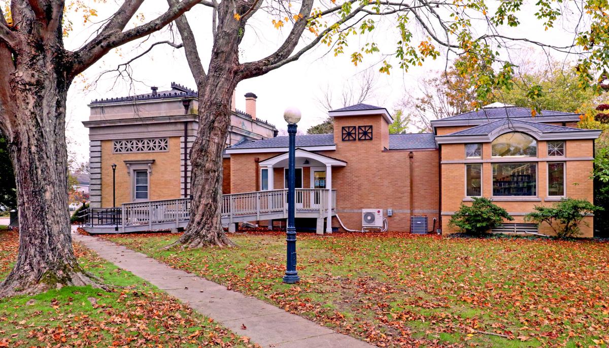 Renovated Stonington Free Library reopens its doors for business