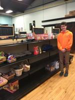 Eagle Scout Matt Power helps restock food pantry at Jonnycake Center of Westerly