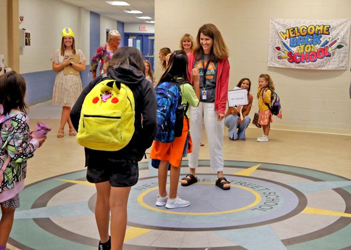 PHOTOS First day of school at West Vine Street Elementary Stonington