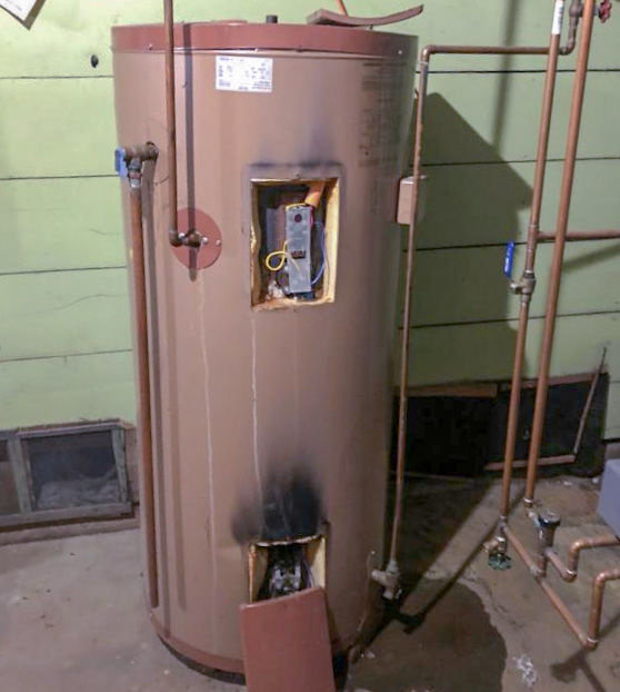 Fast response helped prevent spread of water heater fire at Watch Hill