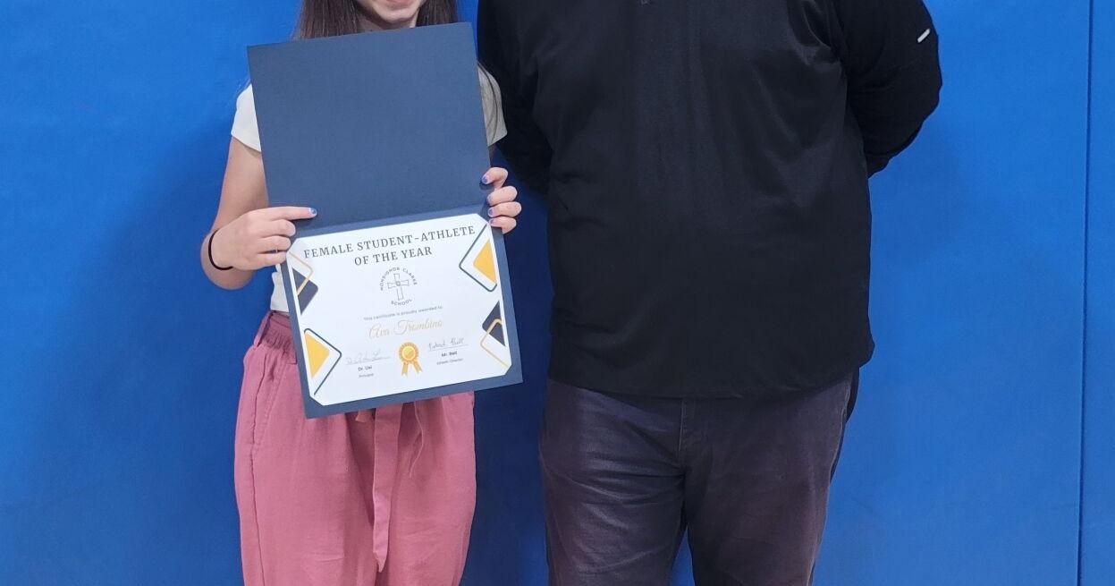 Ava Trombino wins Msgr. Clarke School's Female Athlete of the Year honor - Vimarsana News
