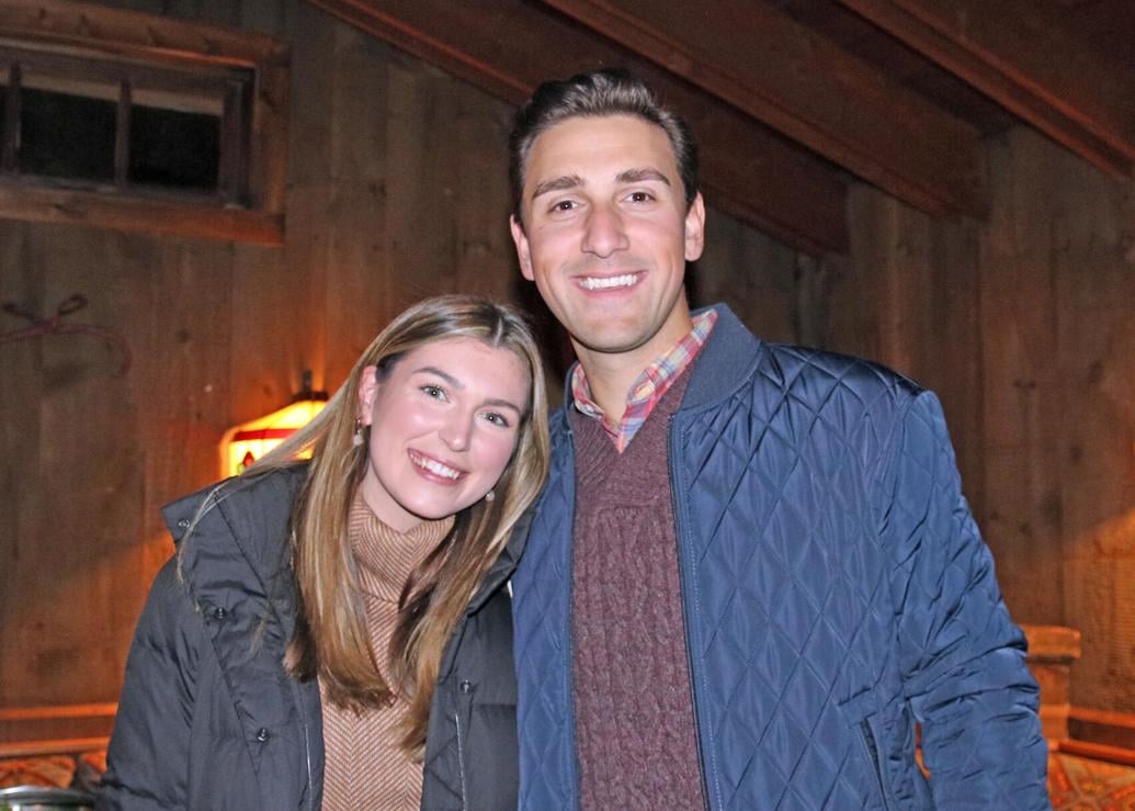 Sierra Goodwill and Morey Hershgordon. Stonington Rotary HS Football