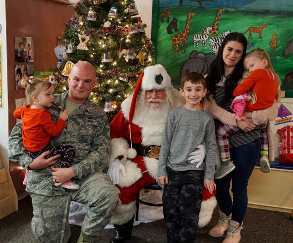 PHOTOS This Air Force dad is flying high after surprising his kids