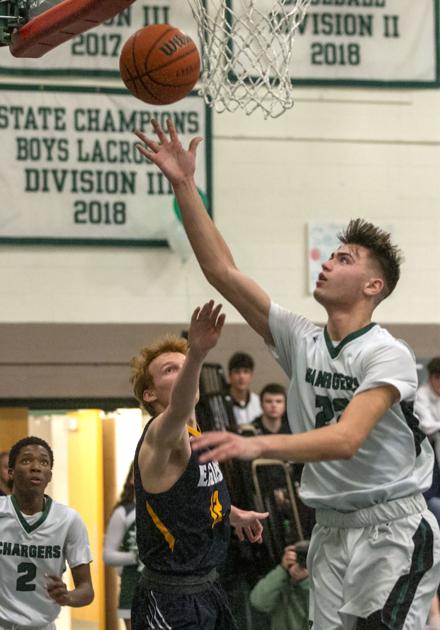 Boys Basketball Chargers Push Eagles But Lose On Senior Night