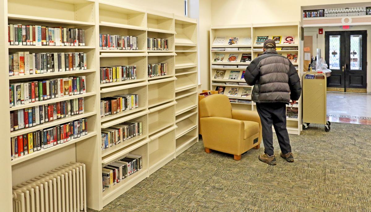 Renovated Stonington Free Library reopens its doors for business