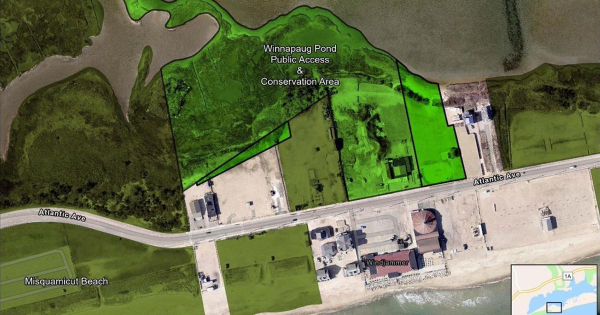 Misquamicut land designated for conservation and public space