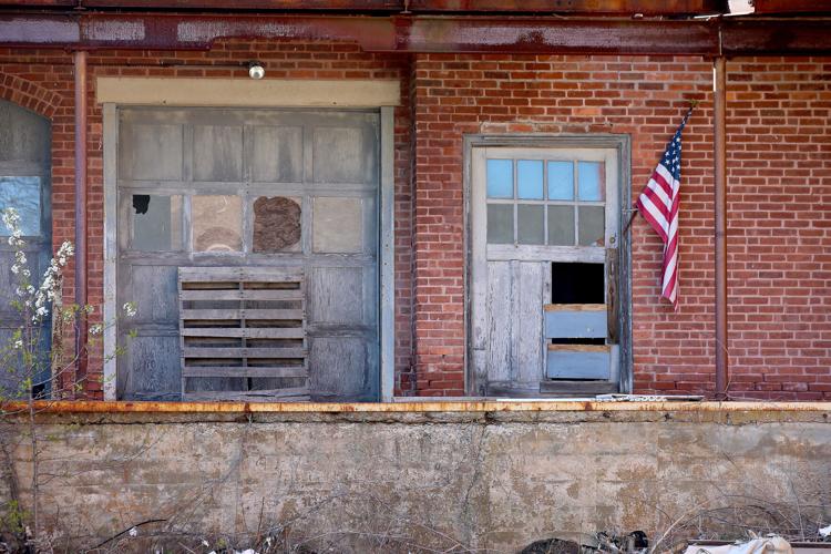 PHOTOS Contrasting view of thread mill complex Stonington