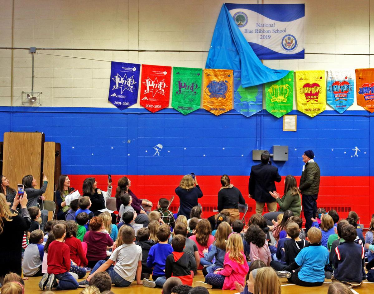Ashaway Elementary School celebrates Blue Ribbon Award Richmond