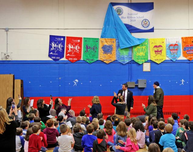 Ashaway Elementary School celebrates Blue Ribbon Award Richmond
