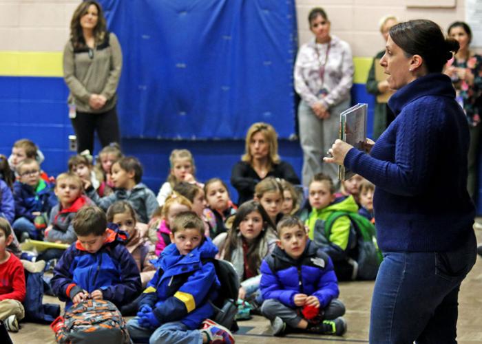 PHOTOS Westerly popup books for all at Dunn's Corners School