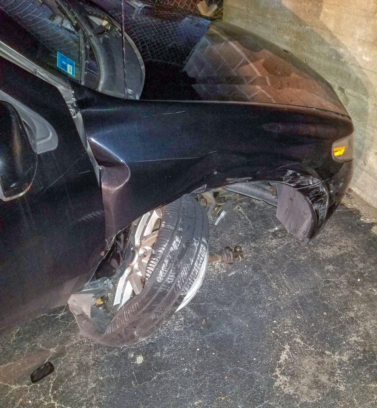 Police Video Captured Dui Driver Who Traveled 2 5 Miles On Three Wheels Westerly Thewesterlysun Com