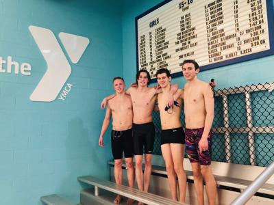 YMCA swimmers