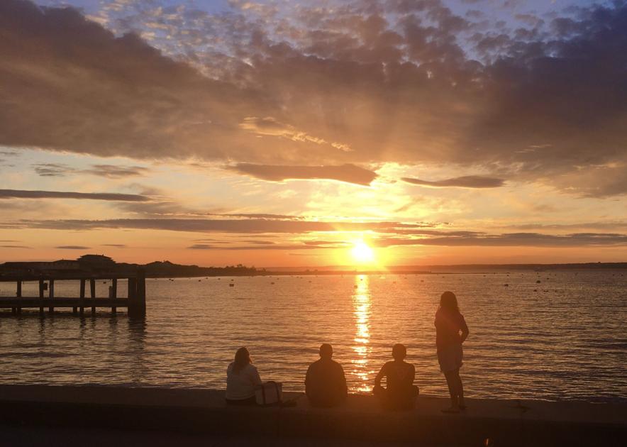 PHOTOS A spectacular sunset in Watch Hill Westerly