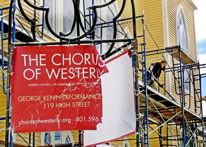 PHOTOS Exterior work on Kent Performance Hall is finished Westerly