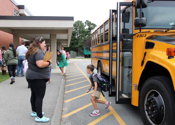 PHOTOS students back in North Stonington North Stonington