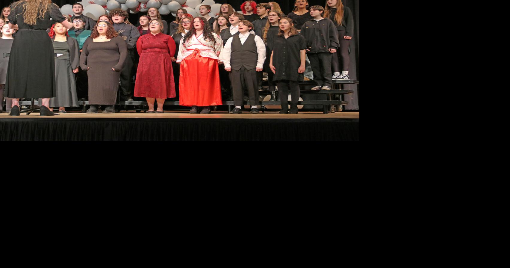 Bridging cultures: Chariho Chinese program students perform traditional song at concert