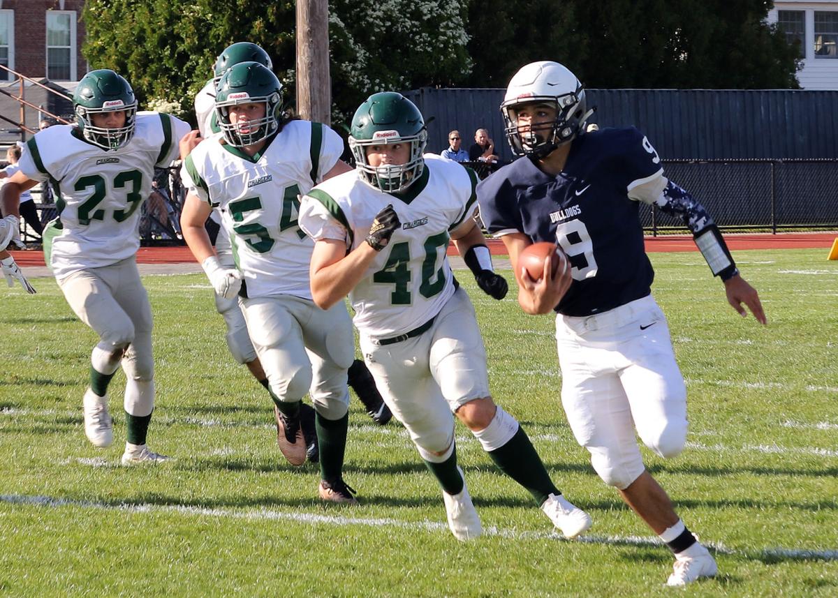 Football Westerly Scuffles Way To Win Over Chariho In Opener