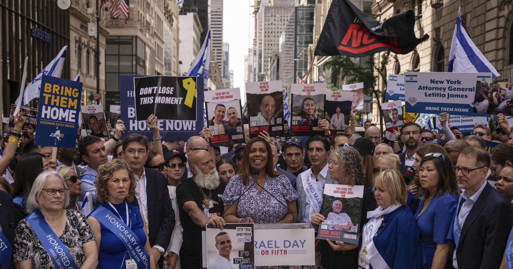 Israel Day Parade in NYC focuses on solidarity as war casts shadow - Vimarsana News