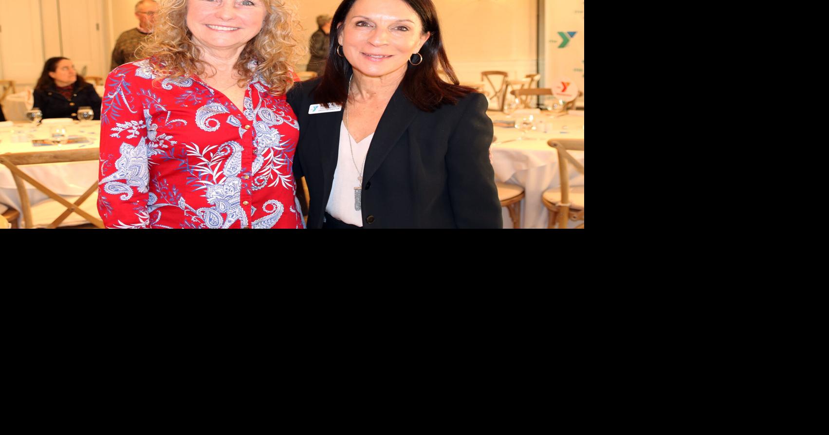 Becky Woodward and Karen Allen. YMCA KickOff Breakfast, Wednesday, March 22, 2023, The Ocean