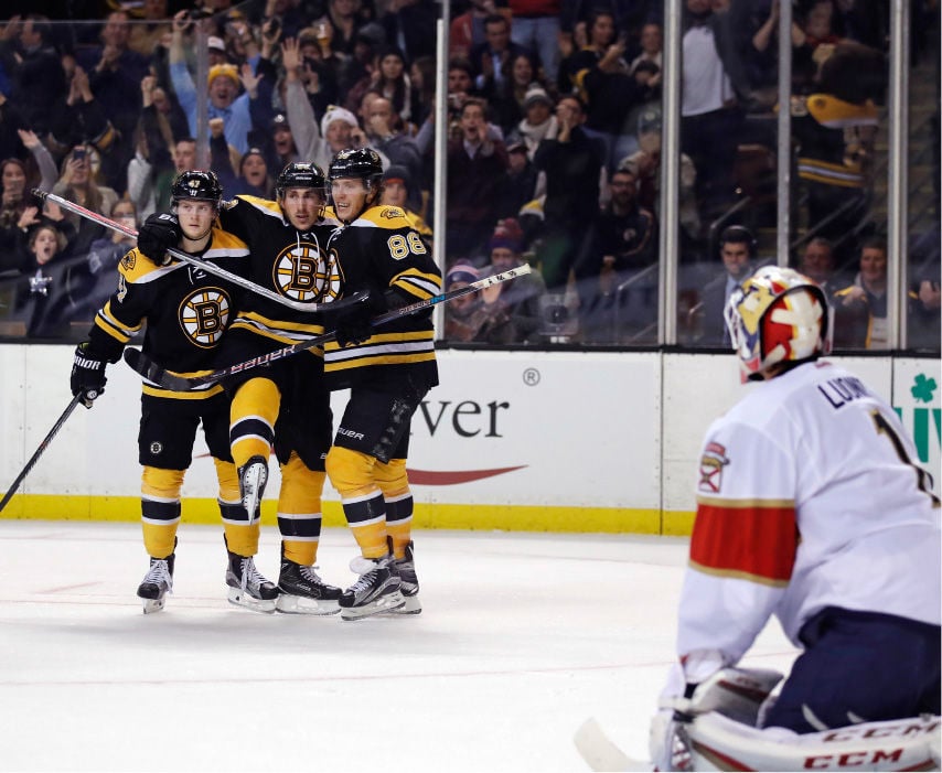 NHL: Pastrnak’s Pretty Goal Gives Bruins 4-3 OT Win Over Florida ...