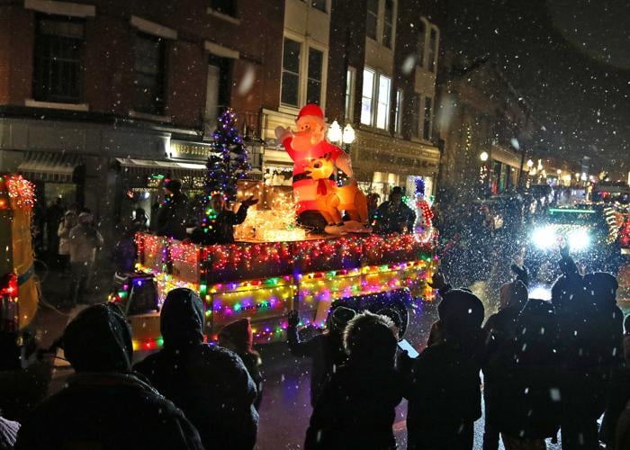 PHOTOS Westerly Light Parade steps off on snowy night Dailynews