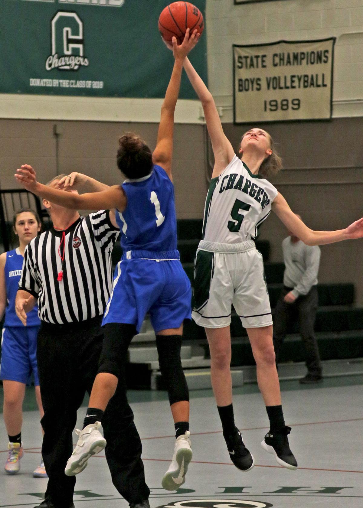 Girls Basketball Chariho Routs Middletown Sheils Powers Put Up