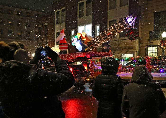 PHOTOS Westerly Light Parade steps off on snowy night Dailynews