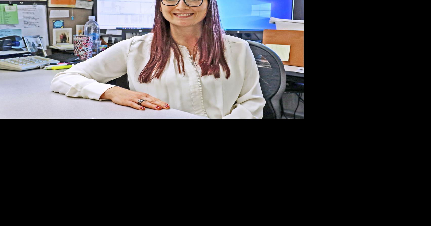 Jennifer Lineaweaver, new tax assessor in Stonington, ready for the