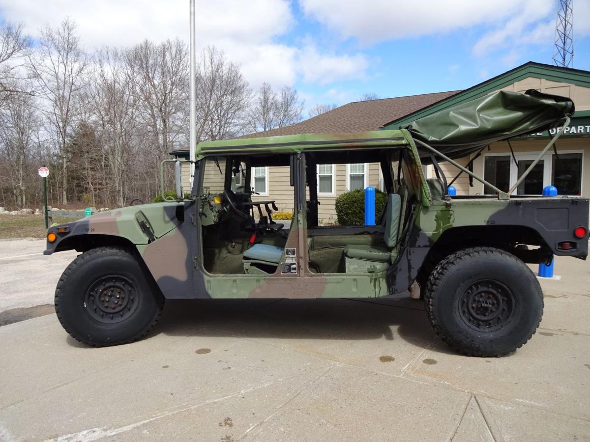 Hopkinton police selling Humvees; money to benefit ...