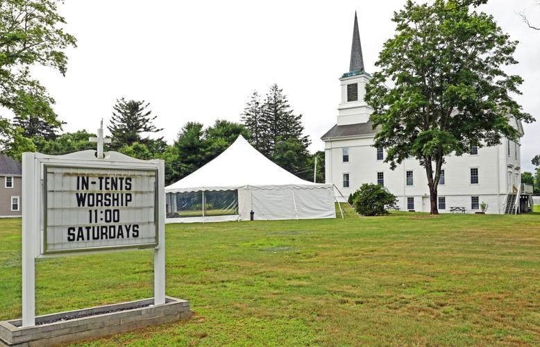 Adapting to COVID19, Ashaway church takes services outside Richmond