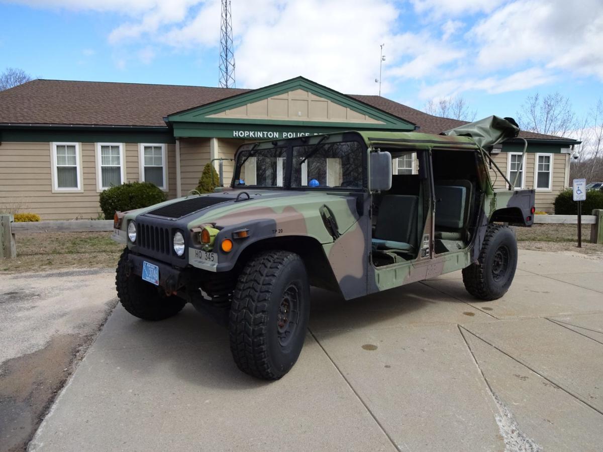 Hopkinton Police Selling Humvees Money To Benefit Department Operations Richmond Hopkinton Thewesterlysun Com