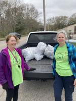 Volunteers take part in Earth Day clean up in the North End