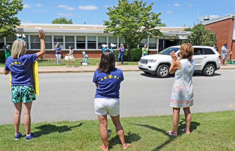 PHOTOS Westerly elementary schools hold driveby promotion