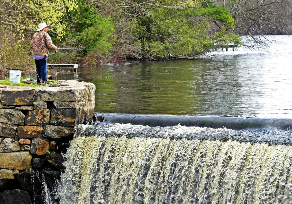 PHOTOS A favorite fishing spot at the Wyoming Dam