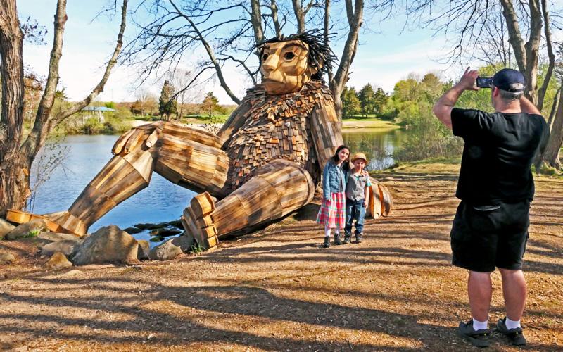 PHOTOS Checking out the trolls at Ninigret Park Charlestown
