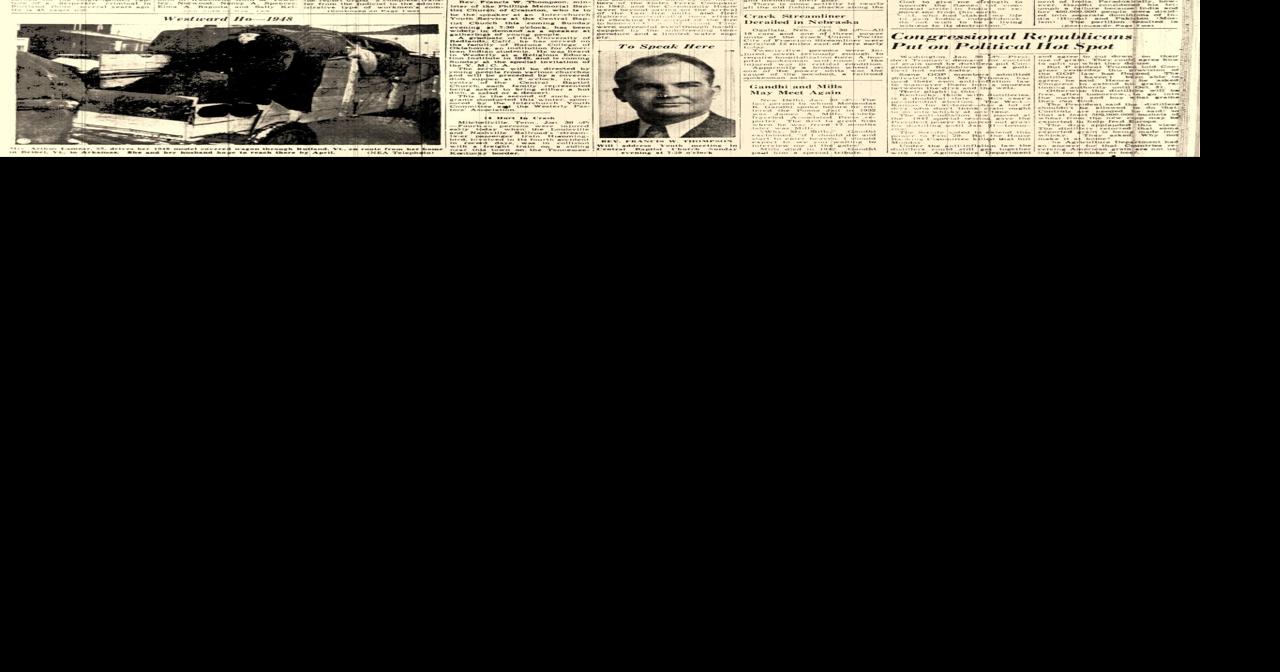 Flashback Friday: Jan. 30, 2026