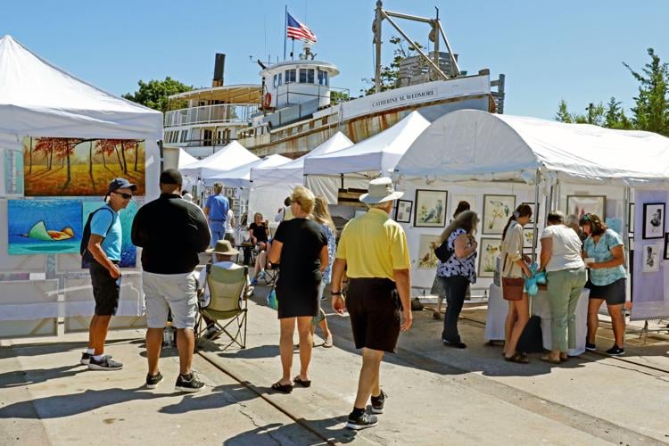 Mystic Outdoor Art Festival draws throngs of artlovers to town