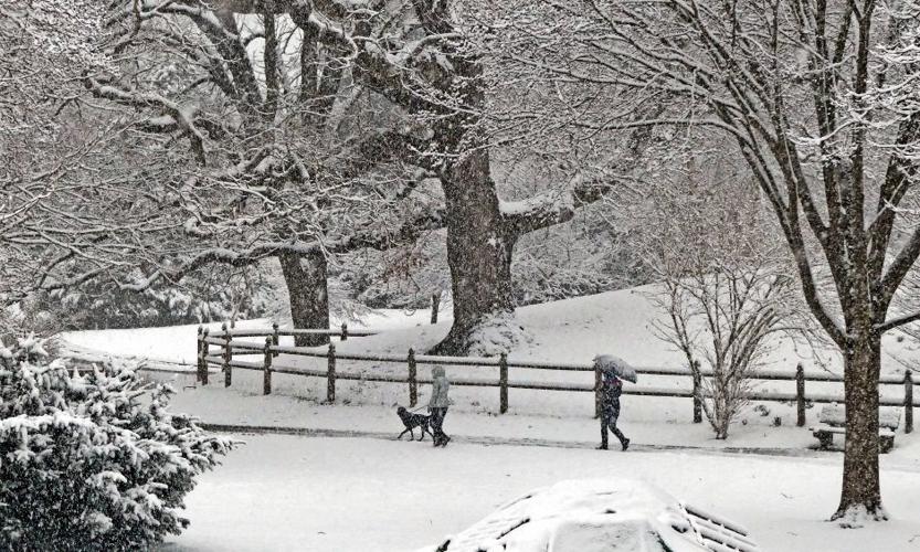 PHOTOS: Late-season storm blankets region with some early April snow ...