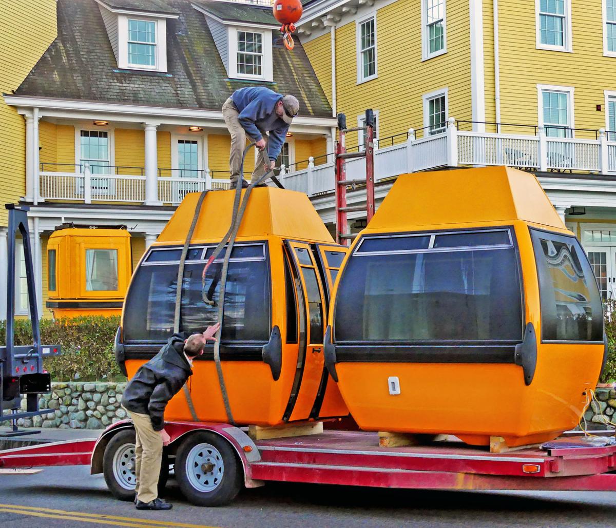 PHOTOS The gondolas have arrived to help turn Ocean House into Fondue