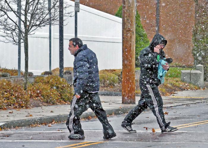 PHOTOS: First snow of the season is fleeting, but it leaves bitter cold ...