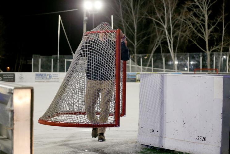 PHOTOS Minding the net at Washington Trust Community Skating Center