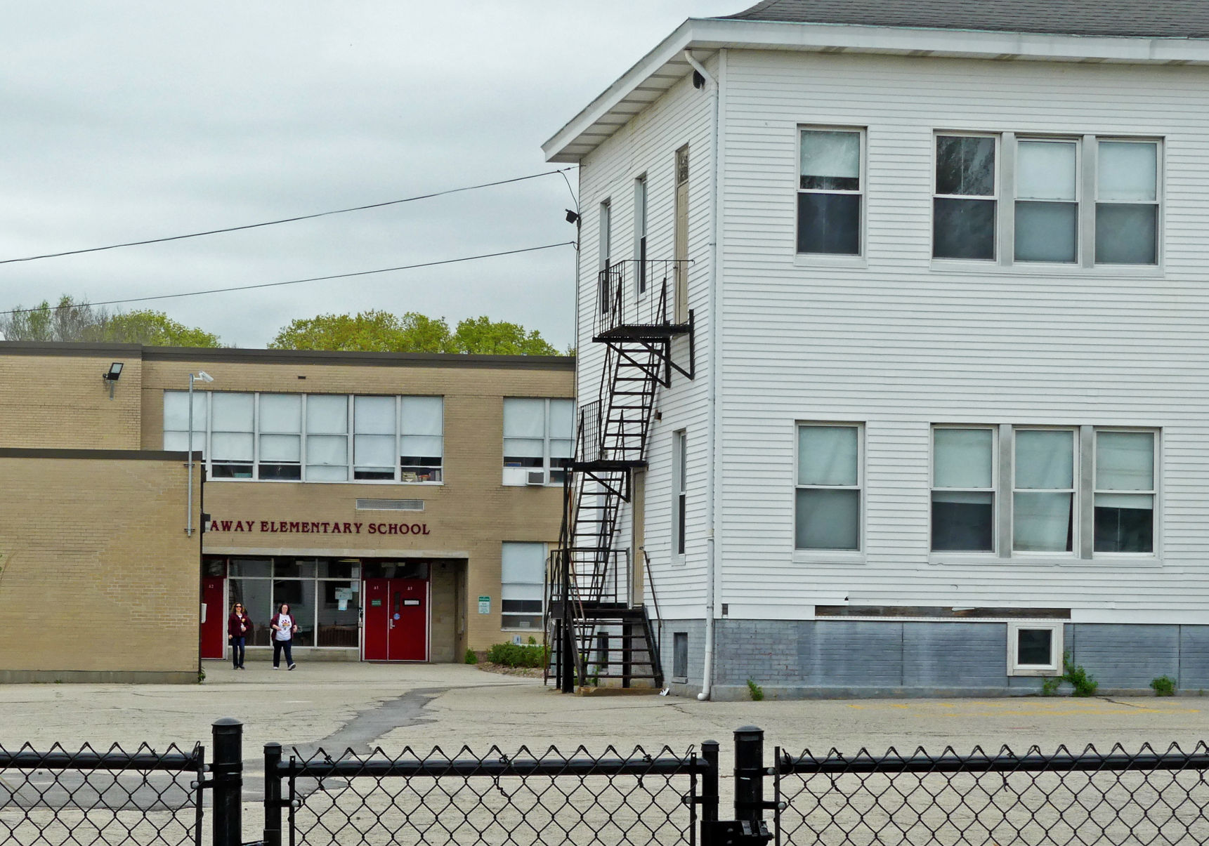 Slow but steady progress on 1904 Ashaway School building project as new