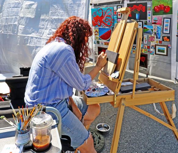 Mystic Outdoor Art Festival draws throngs of artlovers to town