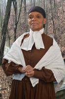 Janice Curtis Greene is Harriet Tubman at SK High School