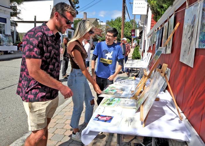PHOTOS Borough Art Walk gets pictureperfect weather Stonington