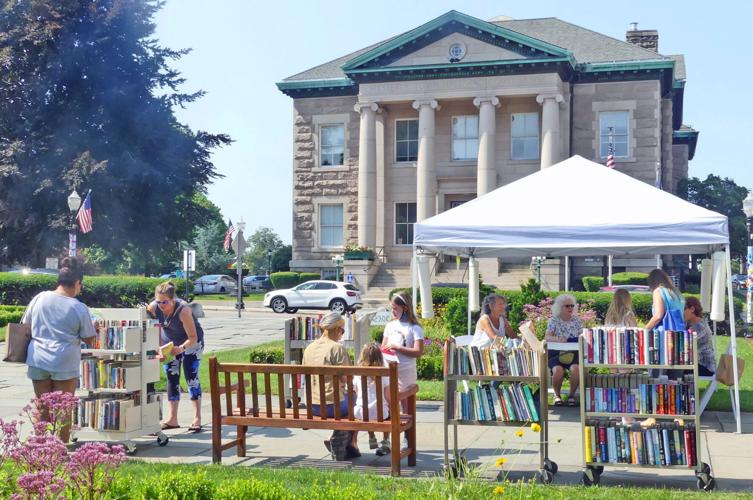 PHOTOS Friends of the Westerly Library Book Sale popup Westerly