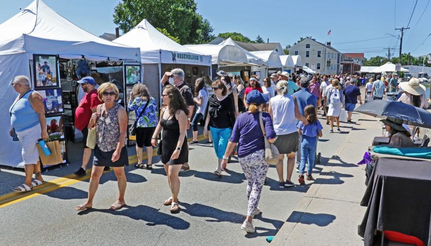 Mystic Outdoor Art Festival draws throngs of artlovers to town