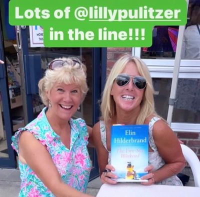 Tracy meets author Elin Hilderbrand in Mystic | Front Porch News